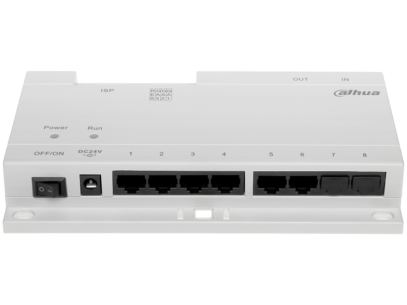 WIDEODOMOFONY DAHUA switch 6-kanałowy do współpracy z wideodomofonami IP VTNS1060A